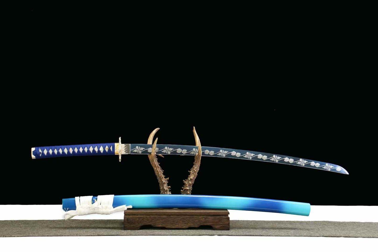 Katana - Flame Bleue