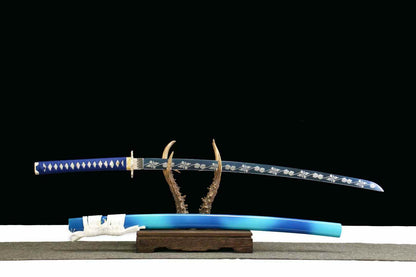 Katana - Flame Bleue