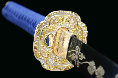 Katana - Flame Bleue