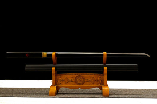 Katana - Black Grass Shaving Sword