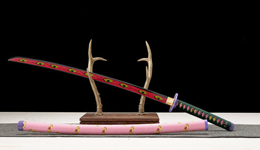 Katana - Demon Slayer Black Death Eyes