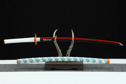 Katana - Demon Slayer Rengoku Kyojuro Leather Case - Image 3