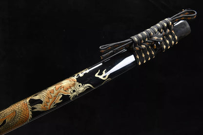Katana – Maki E Golden Dragon Sword - Image 10