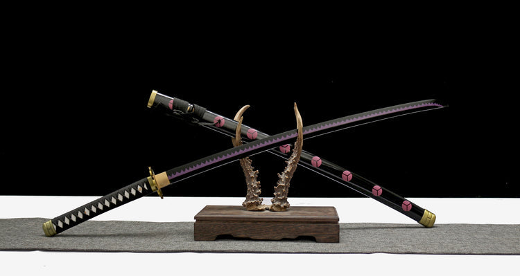 Katana - One Piece Purple Sword Autumn Water - Image 7