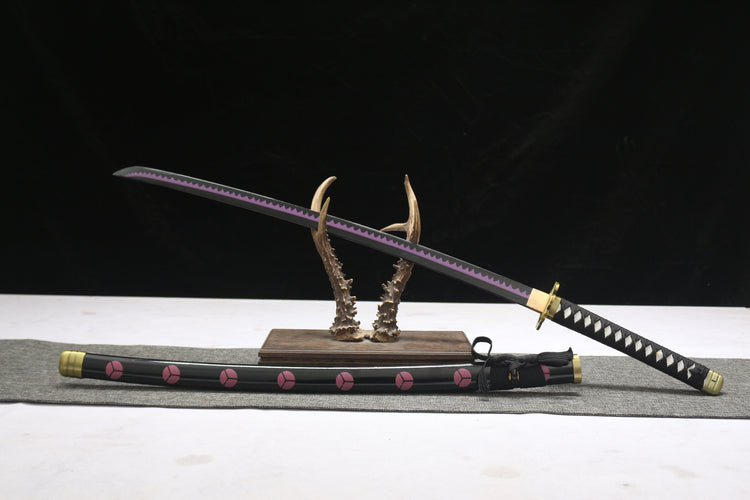 Katana - One Piece Purple Sword Autumn Water - Image 8
